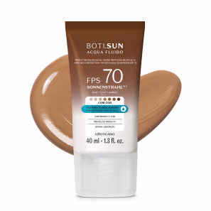 Protetor Solar Facial Com Cor FPS70 Boti.Sun 4.0 40ml