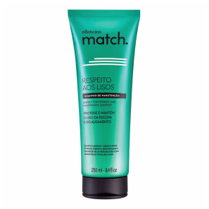 Shampoo Match Respeito aos Lisos, 250ml