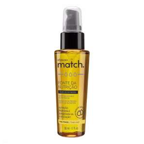 Óleo Capilar Match Fonte da Nutrição Fios Finos, 50ml