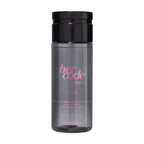 Óleo De Massagem Corporal Her Code Touch 150ml