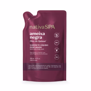 Refil Sabonete Líquido Perfumado Nativa Spa Ameixa Negra 200ml
