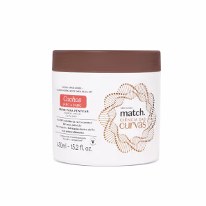 Match. Ciência das Curvas o Boticário - Creme Para Pentear 450ml