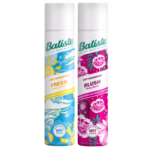 SHAMPOO A SECO BATISTE BLUSH + BATISTE FRESH 200ML
