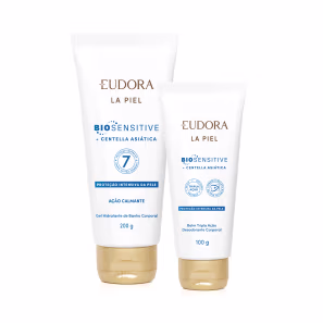 Combo La Piel Biosensitive: Gel Banho 200g + Balm Tripla Ação 100g