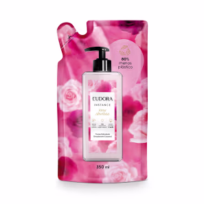 Eudora Instance Rosa Absoluta Refil - Creme Hidratante Desodorante Corporal 350ml