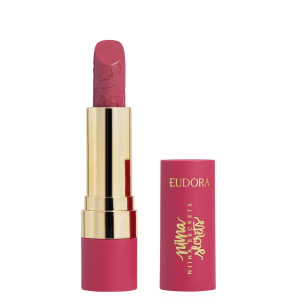 Eudora Niina Secrets Soft Petals Rosa Secreta - Batom Semi-Mate 3,8g