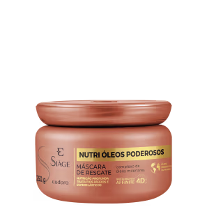 Eudora Siàge Nutri Óleos Poderosos - Máscara Capilar