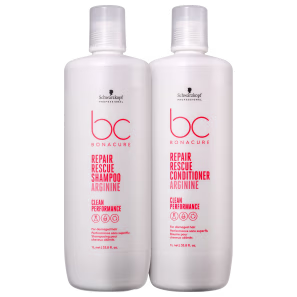 Kit Schwarzkopf Professional BC Bonacure Clean Performance Repair Rescue Pro Duo (2 Produtos)