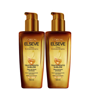 Kit Elseve L'Oréal Paris Óleo Extraordinário Sublime e Nutritivo (2 Produtos)