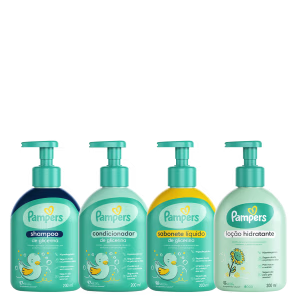 Kit Pampers Trio de Cuidados