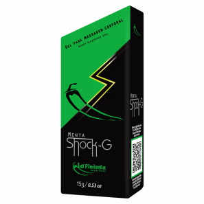 Vibrador Líquido Shock-G Menta - La Pimienta - 15g Excita Esquenta e Vibra