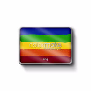 Colormake Profissional - Block 40g Real Rainbow