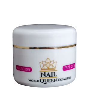 World Queen Nail UV/LED Pink - Gel Construtor 24g