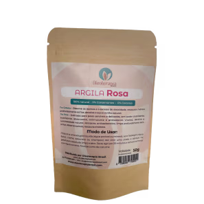 Oleoterapia Brasil Argila Rosa - Máscara de Tratamento 50g