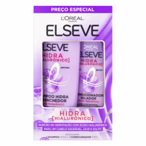 Kit Elseve L'Oréal Paris Hidra Hialurônico Duo Especial (2 Produtos)