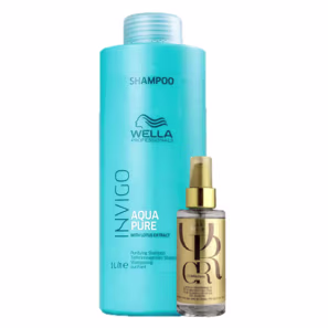 Kit Wella Professionals Invigo Balance Aqua Pure & Oil Reflections Super Duo (2 Produtos)