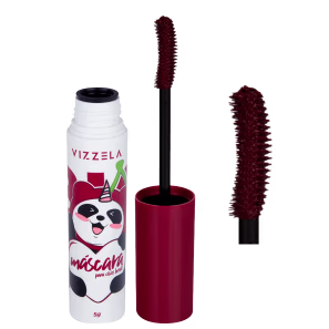 Vizzela Cosméticos Big No Panda Cherry Bordô - Máscara para Cílios