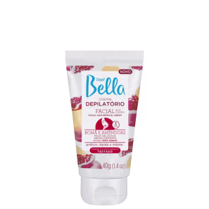 Depil Bella Romã e Amêndoas Creme Depilatório Facial