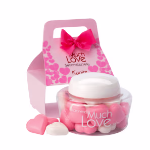 Kanitz Much Love Mini Coração Pink - Sabonetes 160g