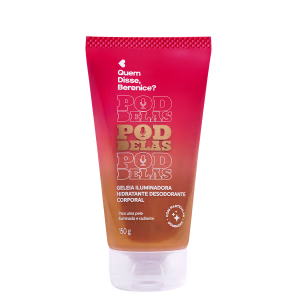 Geleia Iluminadora Hidratante Desodorante Corporal QDB Pod Delas