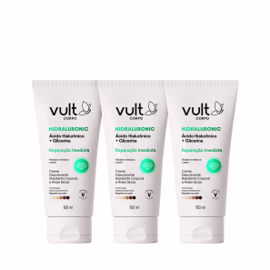 Kit Vult Corpo Hidraluronic Frescor Sabonete Líquido + Refil
