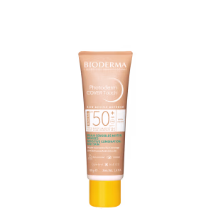 Bioderma Photoderm Cover Touch FPS 50+ Dourado - Protetor Solar Facial