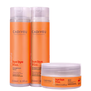 Kit Cadiveu Professional Essentials Bye Bye Frizz Nutrição (3 Produtos)