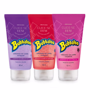 Combo Sabonete Líquido Cuide-se Bem Bubbaloo (3 itens)