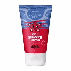 Máscara Facial Peel Off O Terror Dos Poros Cuide-se Bem Stranger Things 50g