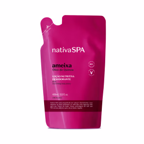 Refil Loção Desodorante Hidratante Corporal Nativa SPA Ameixa 400ml