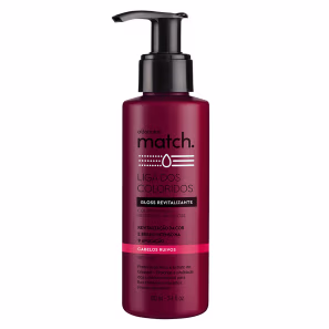 Gloss Revitalizante Cabelos Castanhos Match, 100ml