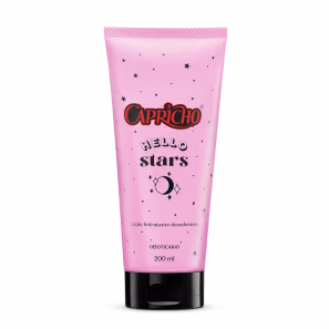 Loção Hidratante Desodorante Corporal Capricho Hello Stars 200ml