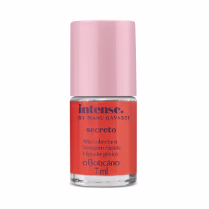 Esmalte Laranja Secreto Intense by Manu Gavassi 7ml