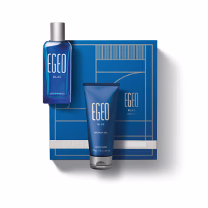 Kit Presente Egeo Blue: Desodorante Colônia 50ml + Shower Gel 100g