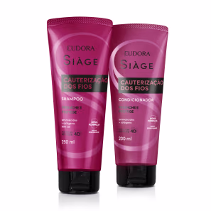 Combo Siàge Cauterização dos Fios: Shampoo 250ml + Condicionador 200ml