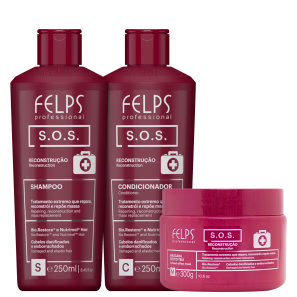 Kit Felps Professional Trio Cronograma Capilar