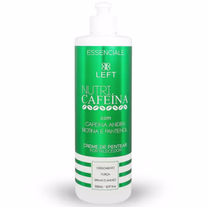Left Cosméticos Essenciale Nutri Cafeína Creme de Pentear