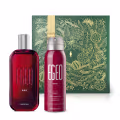 Combo Presente Men: Galbe Desodorante Colônia 100ml + Invisible Desodorante Antitranspirante 150ml + Caixa de Presente