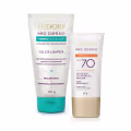 Combo Neo Dermo: Protetor Solar FPS 70 40g + Gel de Limpeza Facial 150g