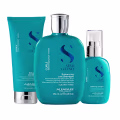 Kit Alfaparf Milano Professional Semi Di Lino Curls - Shampoo e Condicionador e Creme