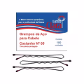 Santa Clara Castanho Nº5 - Grampos De Cabelo (100 Unidades)