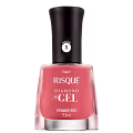 Risqué Diamond Gel Espumante Rose - Esmalte Cremoso 9,5ml