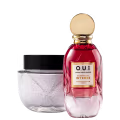 Conjunto Scapin 245 Intense O.U.i Feminino - Eau de Parfum 75ml + Esfoliante Corporal 200g