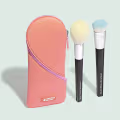Combo Pincéis de Maquiagem: Super Denso + Multi Pó e Blush + Case Para Pincéis