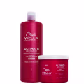 Kit Wella Professionals Ultimate Repair - Shampoo 1L + Máscara Capilar 500ml
