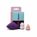 Kit Esponjas de Maquiagem Intense 3 unidades