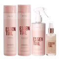 Kit Braé Essential Shampoo 250ml + Condicionador 250ml + Spray Finalizador 260ml + Sérum Oil Blend 60ml