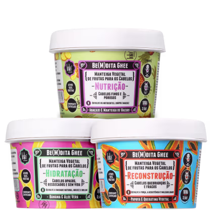 Imagem do produto Kit Lola From Rio Cronograma Capilar Be(M)dita Ghee (3 Produtos)