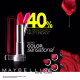 Maybelline Color Sensational Vermelhos Poderosos 303 Alta Voltagem - Batom Cremoso 4,2g (2)