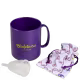 Kit Violeta Cup Transparente Tipo A (+30 anos ou com filhos) - Coletor Menstrual + Higienizador de Coletor (1)